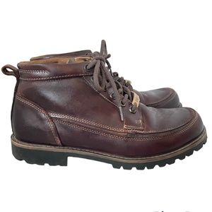 Dockers Men's Brown Genuine Leather Boots Size 11